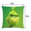 Merry Christmas Throw Pillow Covers 18x18 Welcome to Whoville Winter