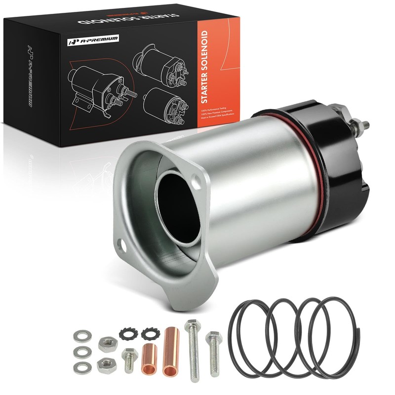 A-Premium Starter Solenoid Compatible with Massey Ferguson Tractor Models -