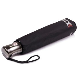 Isotoner Umbrella - Women Umbrellas - Umbrella X-TRA SOLIDE - Auto-Open/Close Umbrella - Black