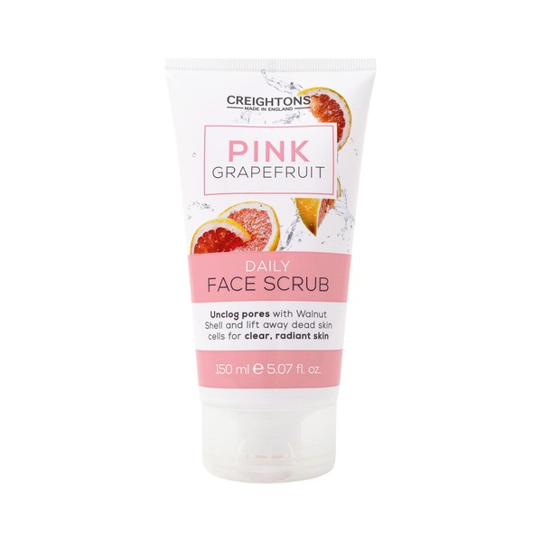 Creightons Pink Grapefruit Daily Face Scrub (150ml) - Unclog pores