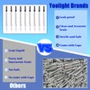 100Pcs 1ml Syringes With Caps for Refilling and Measuring Liquids,