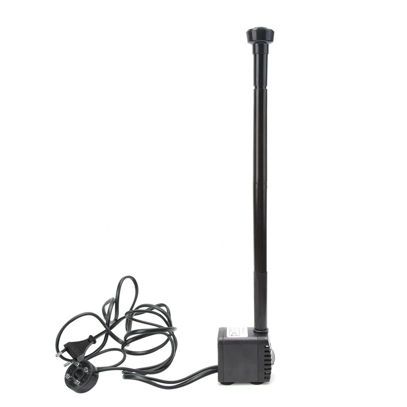 Plastic 3 in 1 600L/H 8W Aquarium Fish Tank Submersible