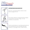 Pikdent -Interdental Brushes - Durable Coated Steel Core and Tynex