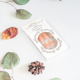 24Pcs Press on Nails Medium,French Oval Fake Nails,Tips Acrylic False Nails Full Cover Gradient False Nails for Women and Girls