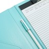 Binder A4 Clipboard Folder, Bi-Fold PU Conference Pad Clip File,
