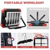 100W Solar LED Work Light - Ultra Bright Portable Magnetic