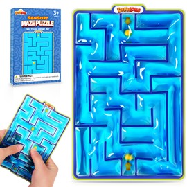 Sensory Toys Fidget Marble Maze - Gel Filled Sensory Items for Kids Children Teens Autism | Tactile Autistic Calming Toys for Preschool Classroom | Gifts Prizes for Kids Classroom