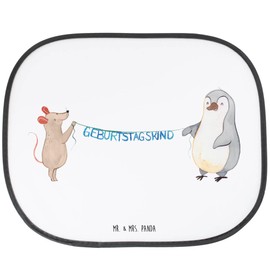 Mr. & Mrs. Panda Car Sun Protection Mouse Penguin Birthday Gift - Congratulations, Happy Birthday, Sun Car, Birthday Gift