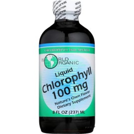 World Organic 100mg Liquid Chlorophyll - 16 Oz EXP 4/24