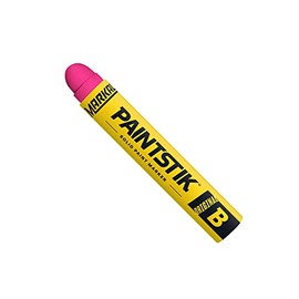 Markal 82842 F Paintstik - Rough Surfaces Solid Paint Marker, Flourescent Pink (Pack of 12)