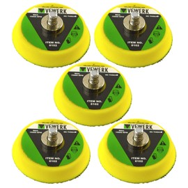 5pk 2" / 50mm Sanding Polishing/Backing Pad with M6 Thread for Air Sander