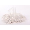 Gouchee Home Fancy White Lace Tissue Box Cover Set of