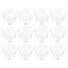 60pcs Clear Chocolate Box Holder Chocolate Wrappers Candy Packaging Holder for Valentines Day Mothers Day