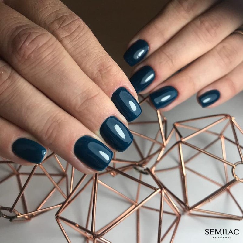 074 UV Nagellack Hybrid Semilac Prussian Blue 7 ml