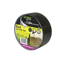 CROC grip 240 Commercial High Grit Black Anti-Slip Tape-48mm, 48 mm x 5m