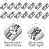 Pack of 20 T-Slot Nuts with Ball Nut 6, M6