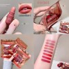 Lápiz Labial Mate De Terciopelo De 8 Colores, Ligero E