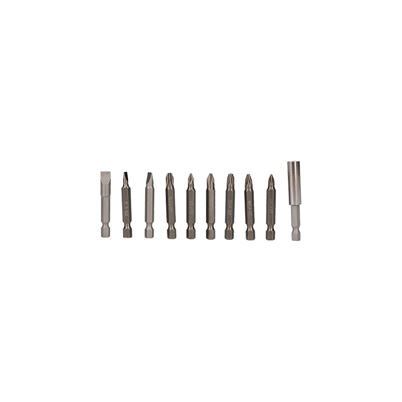 50mm Power Bit Screwdriver Assortment Accessory Kit Flat Phillips and