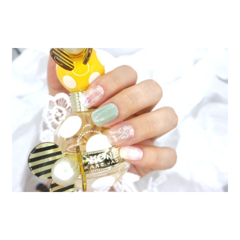 Handmade nails - Clean - Basic - Short square /