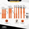 BGTEC Diamond Drill Bit Set 12PCS - 5MM+6MM*2+8MM+10MM Tile Bits