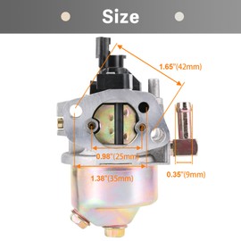 Carburetor for Cub Cadet Craftsman Troy Bilt MTD OHV 208cc 212cc 196cc Engine Tiller Lawn Mower Pressure Washer Parts Replace 951-12785 951-10797 951-12124 951-14013