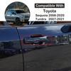 Aunginsy Exterior Door Handle Trim Covers Compatible with Toyota Tundra