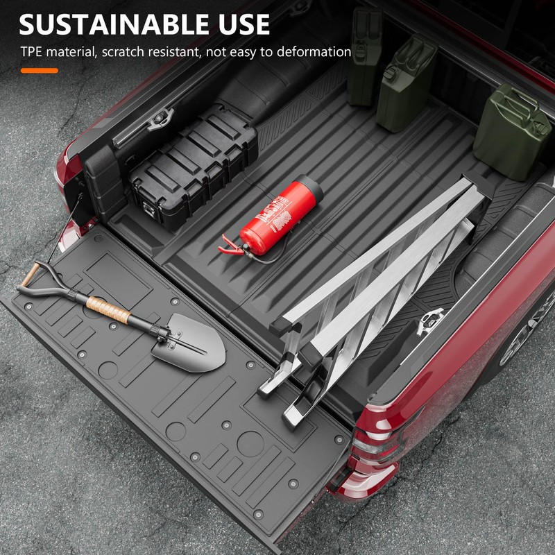 powoq Truck Mat Compatible with 2022 2023 2024 2025 Nissan