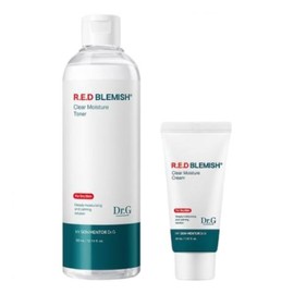 Dr.G 진정보습 닥터지 레드 블레미쉬 클리어 모이스처 토너 증정 기획 300ml+크림30ml