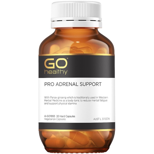 GO Healthy PRO Adrenal Support Vege Capsules 30