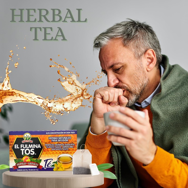 El Fulmina Tos Tea (30 bags) Proporleo + Equinacea