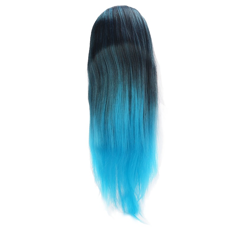 Hair Mannequin Head Colorful Hair Braiding Practice Hairdressing Mannequin Head