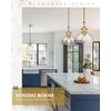 Audickic Pendant Lights Kitchen Island, 7.5" Farmhouse Pendant Lighting with