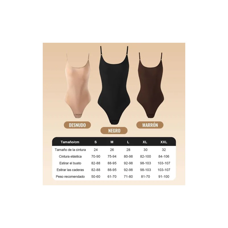 3pcs Panty Faja Body Calzón Reductora Moldeadora Sexy