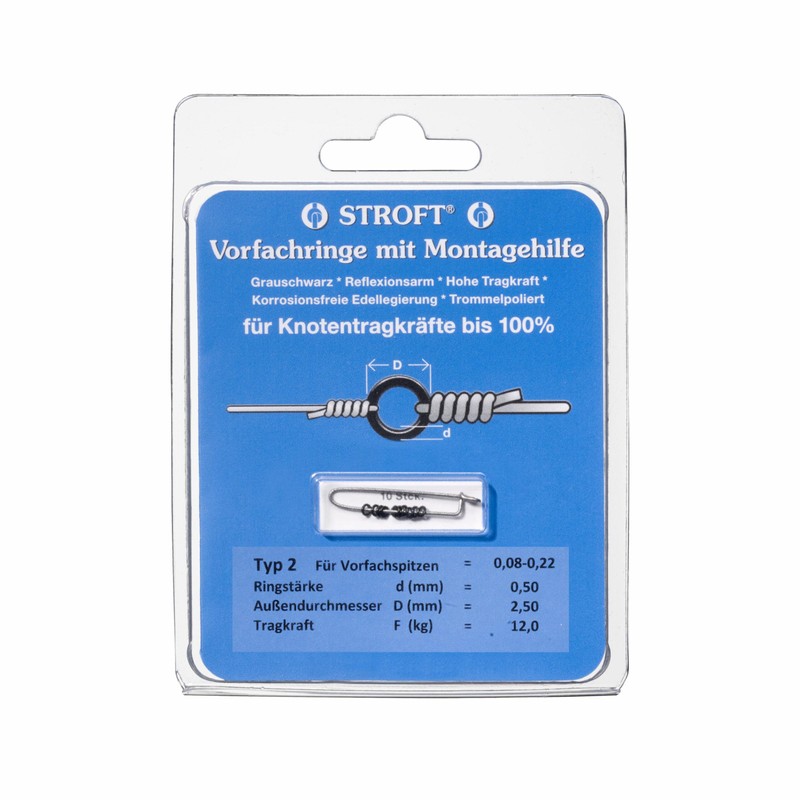 WAKU Stroft Leader Rings Type 1 with Mounting Aid 8
