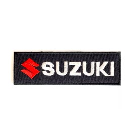 Embroidered Patch - Suzuki - Motorcycles - ATV - Racing - NEW - Iron-on/Sew-on
