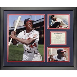 Legends Never Die Hank Aaron Framed Photo Collage, 16" x 20", (19783A)