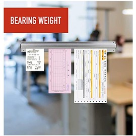 Restaurant Order Grabber,30cm Tab Grabber Kitchen Order Holder Aluminium Order Tab Grabbers Folder Wall-Mounted Ticket Rack Holder Bill Receipt Hanging Rack Ticket Grabber for Food Hold Orders