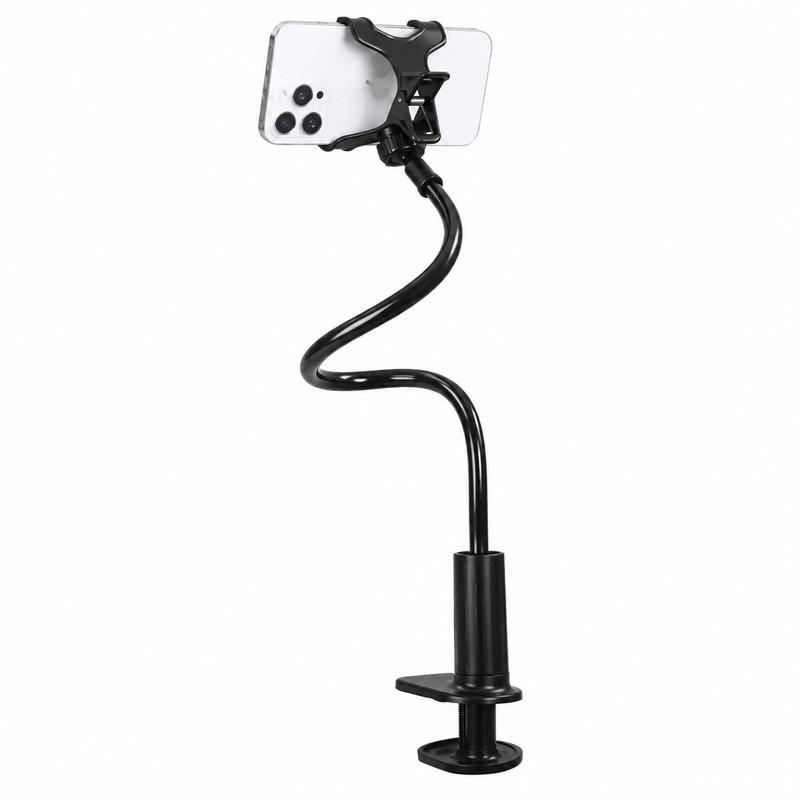 Flexible Gooseneck Phone Holder Stand – Adjustable Lazy Bedside Mobile