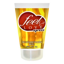 Feel Love Gel Lubricante Anal / Vaginal Comestible Base Agua Sabor Miel 20ml