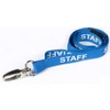 Customcard ltd. StaffBlue Staff Visitor Polka Dot Lanyards