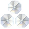 70 x Rainbow Crystal Octagon Star ~ Koppe 14 mm