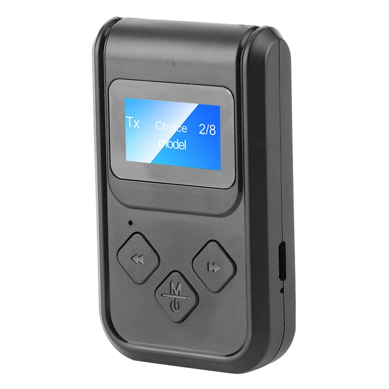 Bluetooth 5.0 Audio Adapter Stereo Wireless Transmitter Receiver for Car