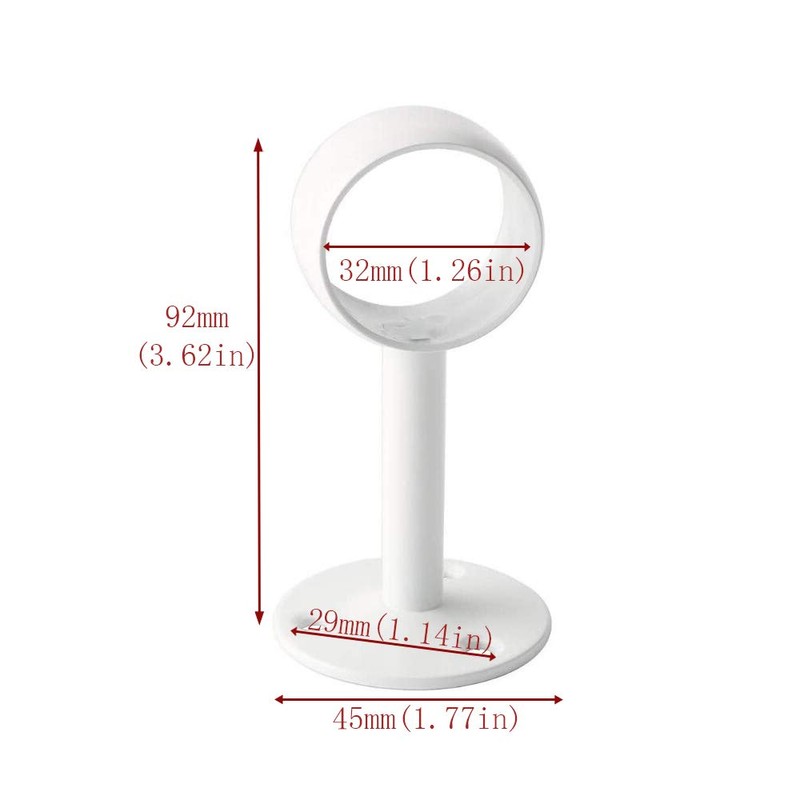 2 pieces of 32mm diameter curtain rod shower curtain wardrobe