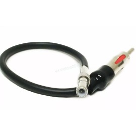 RED WOLF Aftermarket Radio Antenna Adapter Wiring Harness Plug For Chrysler Dodge Jeep