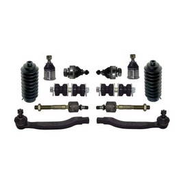 alxiang 12pc Suspension Kit for Honda for Accord 1994-1997 for Odyssey 1995-1997,for Isuzu for Oasis 1996-1999 Ball Joint/Tie Ends 1 Front Tie End - Driver Side 1 Outer Rod