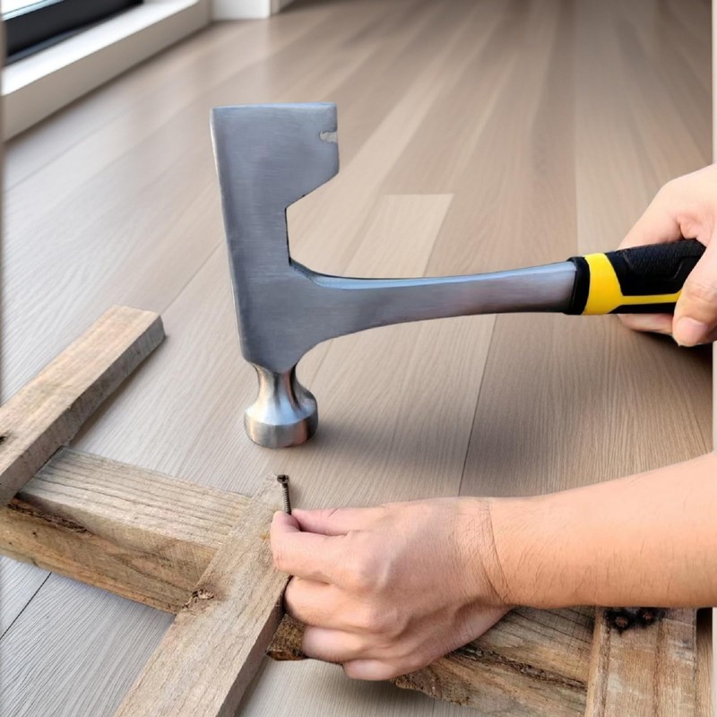 BUSKPOK Drywall Hammer Hatchet, 14 oz Wall Board Tool with