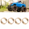 4PCS RC Brass Internal Beadlock Ring RC Car Clamp Ring