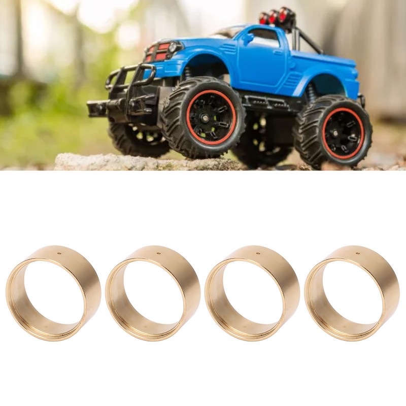 4PCS RC Brass Internal Beadlock Ring RC Car Clamp Ring