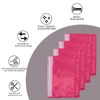 AGDGV 4-Packs Satin Mask Strap Covers,Face Cushion Cover for Strap