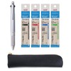 QULLITY Uni Jetstream 4&1 Metal Edition 0.5 multifunction Pen (Black/Red/Blue/Green